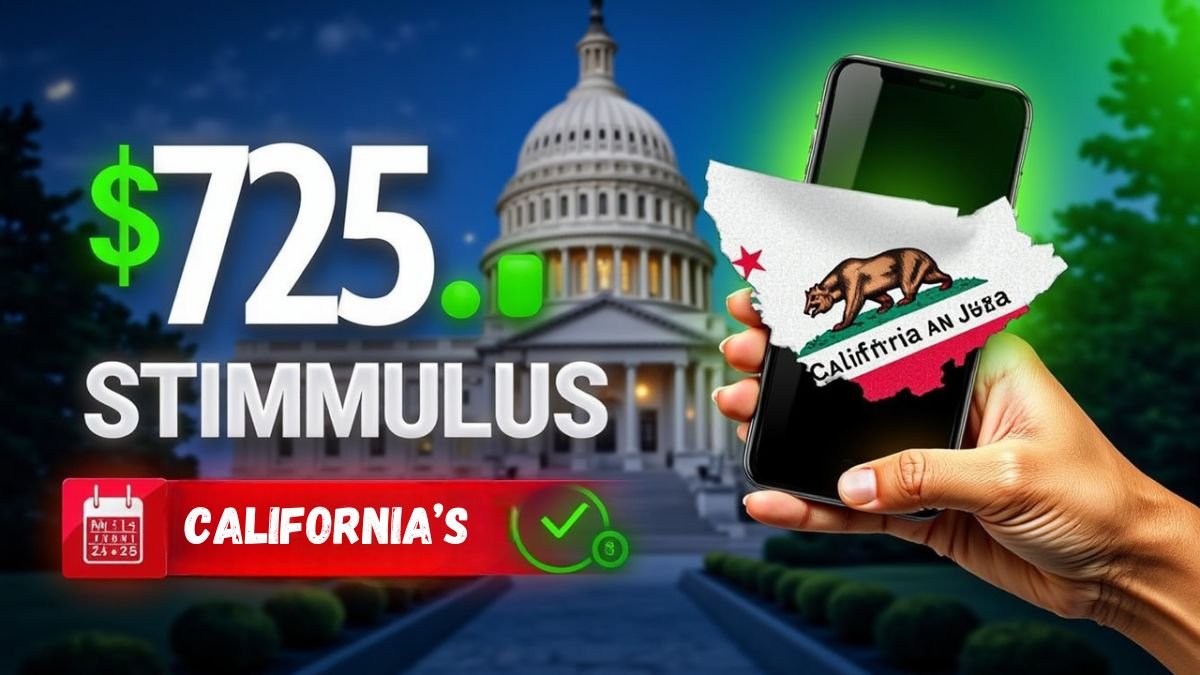 California’s $725 Stimulus Payment in January 2025 – Everything You Need to Know and How to Claim It